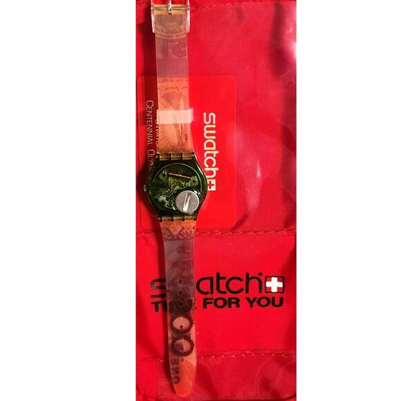 Swatch watch FRANCO GG110 1991 Standard Gents New old stock - Picture 5 of 9